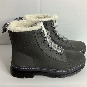Dr. Martens Combs Faux Fur Lined Casual Boots.